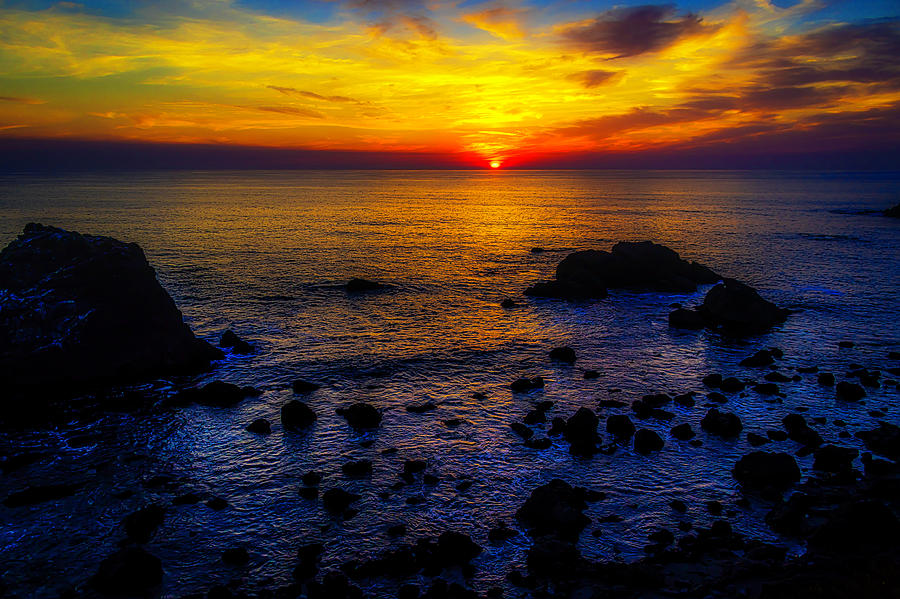 Sonoma Coast Sunset Photograph by Garry Gay