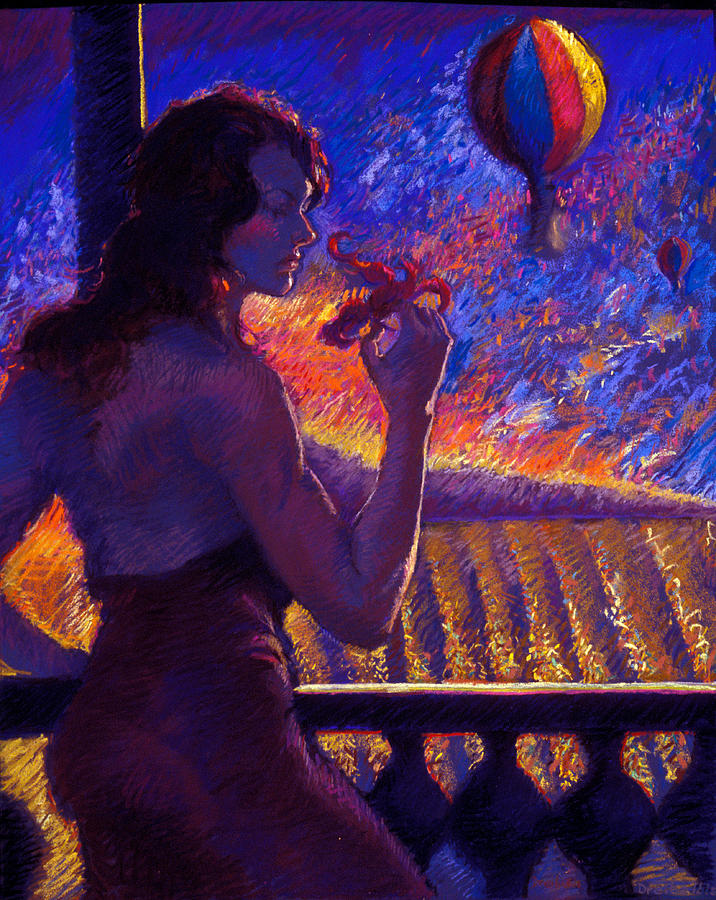 Sonoma Sunrise Painting by Ellen Dreibelbis