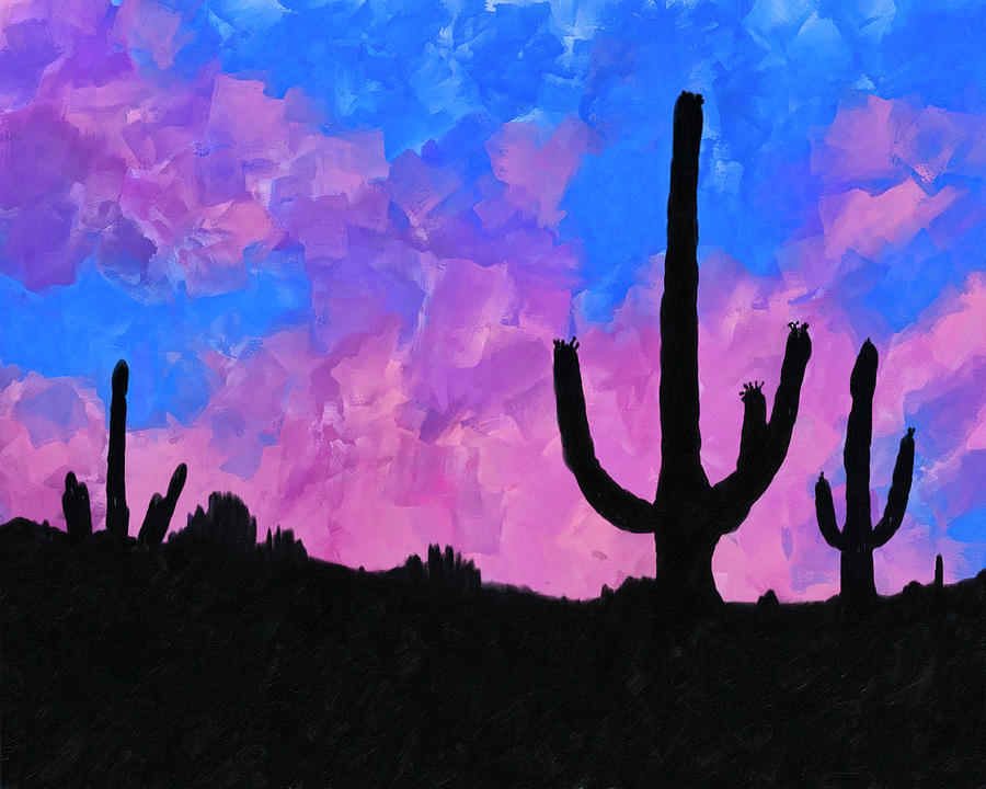 Sonoran Desert Dreams Mixed Media by Mark Tisdale