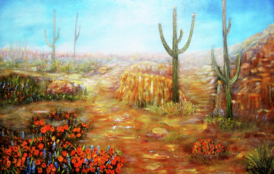 Sonoran Spring Painting by Loretta Luglio