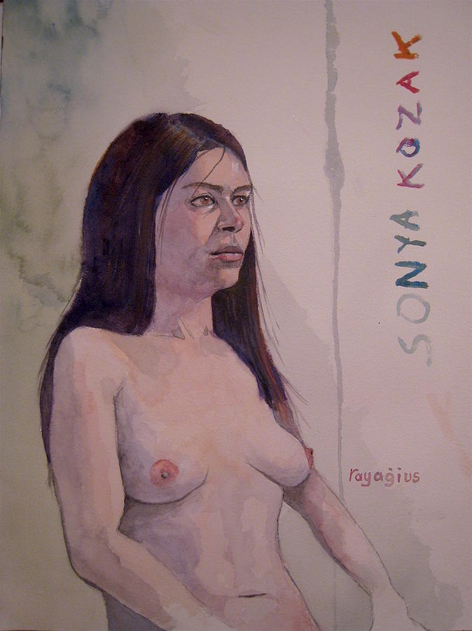Sonya II Painting by Ray Agius