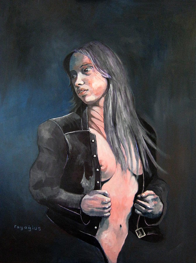 Sonya Painting by Ray Agius