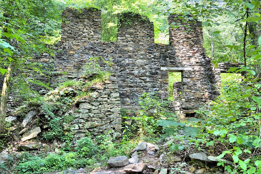 Architecture Photograph - Sope Creek Ruins by James Potts