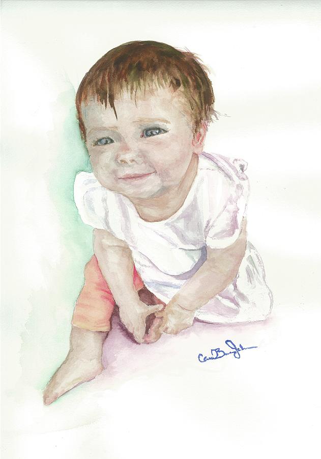 Sophia Painting by Carol Burman-Jahn | Fine Art America