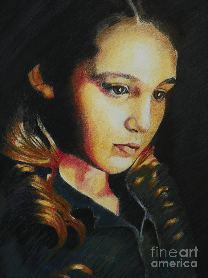 Sophie Painting by David Ackerson