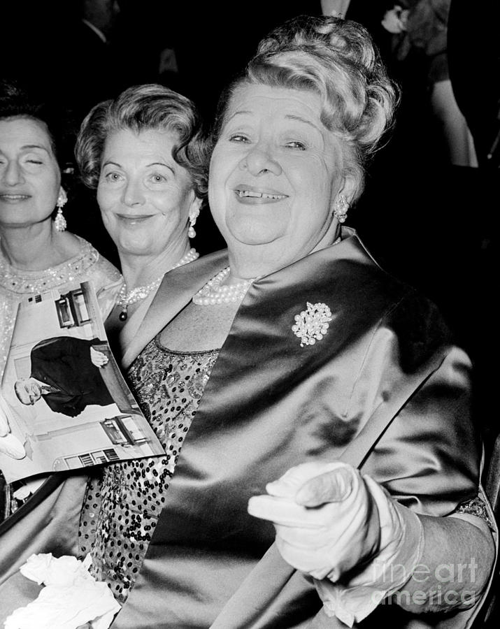 Sophie Tucker At Madison Square Garden. 1964 Photograph by William