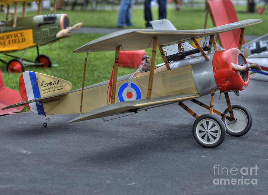 Sopwith Camel Between Missions Photograph by David Bearden