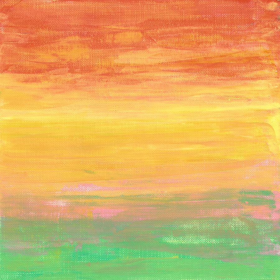 Sorbet Sunset Painting by Monica Martin