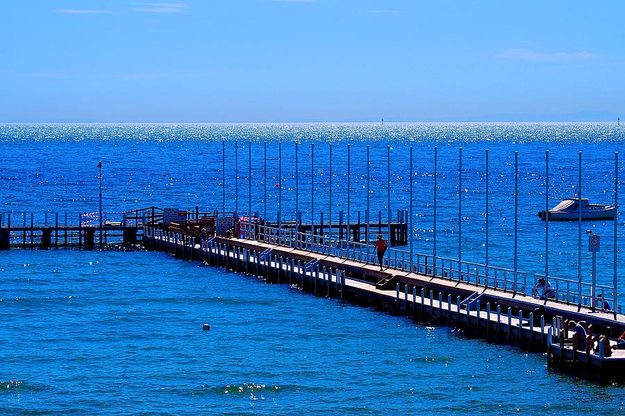 Sorrento Couta Boat Pier by Ronald Rockman Sorrento Couta Boat Pier by Ronald Rockman