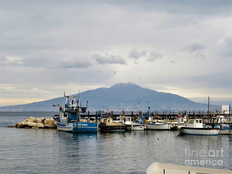 Sorrento Harbor Photograph by Laurie Morgan