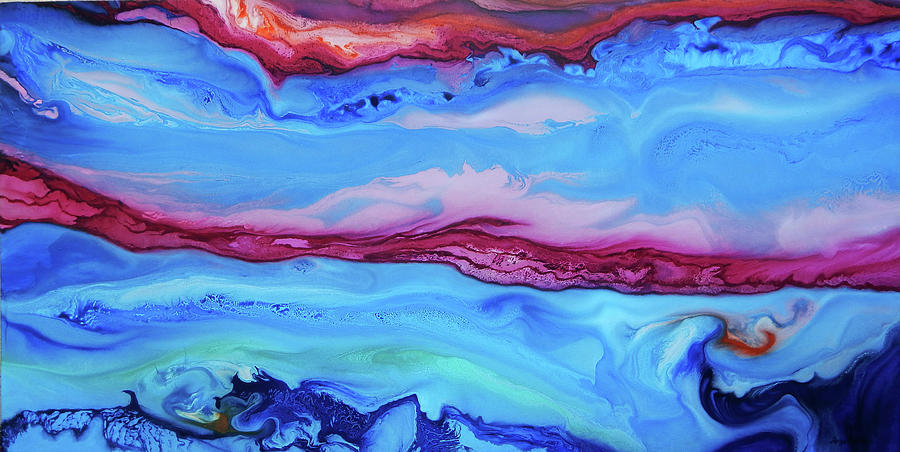 Abstract Painting - Sortilegio Del Amor II by Angel Ortiz Abstract Painting - Sortilegio Del Amor II by Angel Ortiz