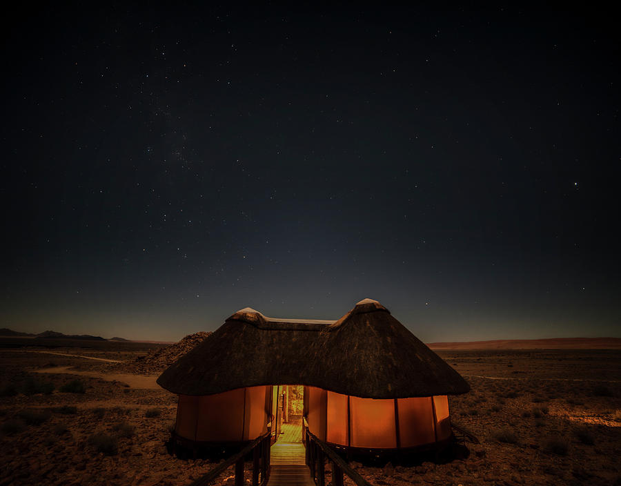 Sossusvlei at night Photograph by Roni Chastain