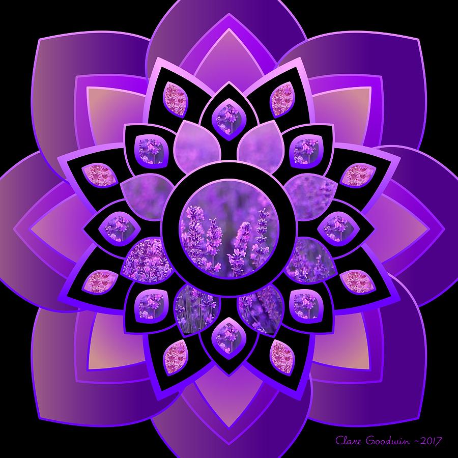 Soul Blossoming Digital Art by Clare Goodwin