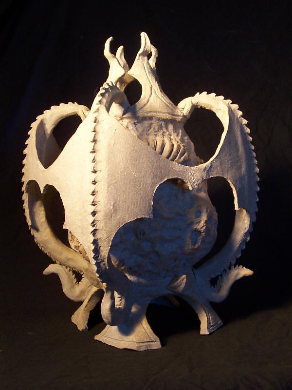 Dragon Ceramic Art - Soul Guardians by Steve Spagnola