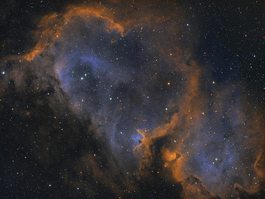 Space Photograph - Soul Nebula by Dennis Sprinkle