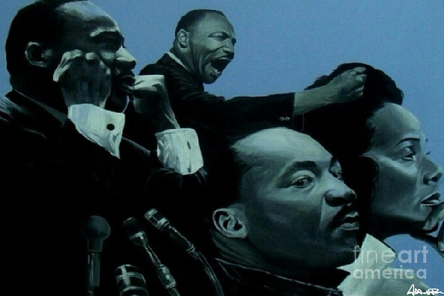 Jazz Painting - Soul of A Leader by Addonis Parker