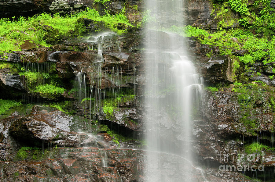 Soul of Plattekill Falls - New York Waterfall Photograph by JG Coleman