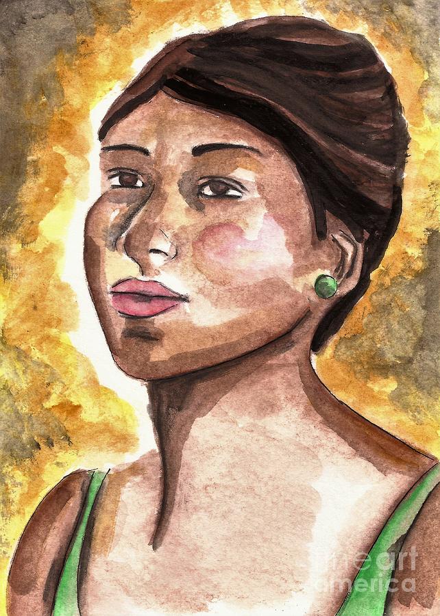 Aretha Franklin Painting - Soul Queen by Patricia Panopoulos