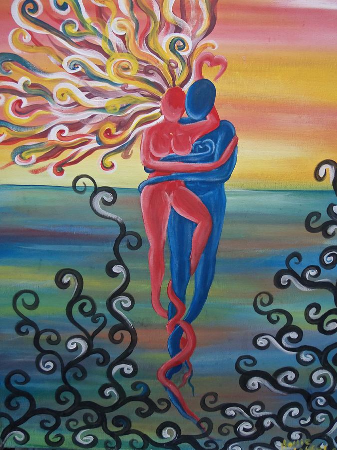 Colorful Painting - SoulMate by Hollie Leffel