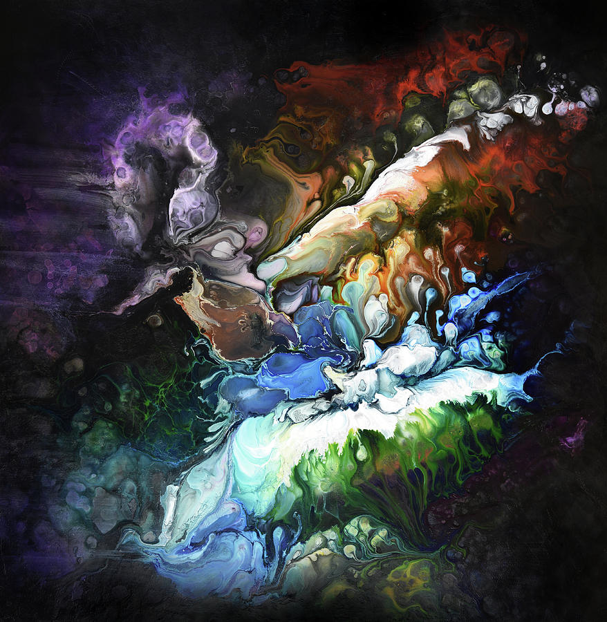 Abstract Painting - Soulscape by Dion Kurczek Abstract Painting - Soulscape by Dion Kurczek