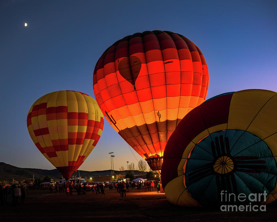 Hot Air Balloons Photograph - Sound Retreat by Jon Burch Photography