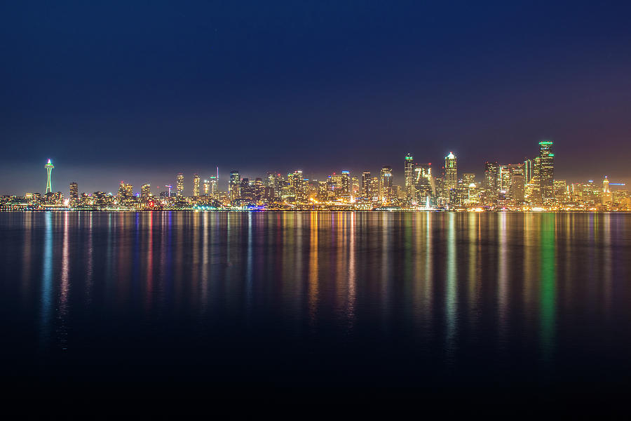 Sounders Seattle Skyline Photograph by Matt McDonald