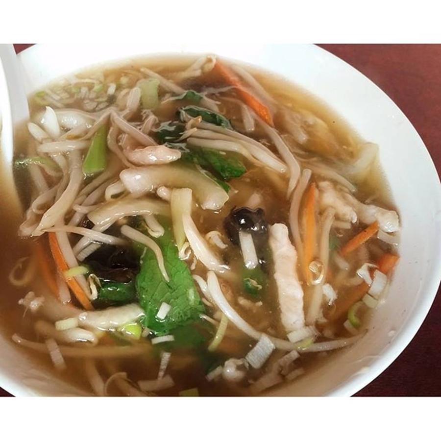 Restaurant Photograph - Soup Noodle Lunch In Chinatown by Lady Pumpkin
