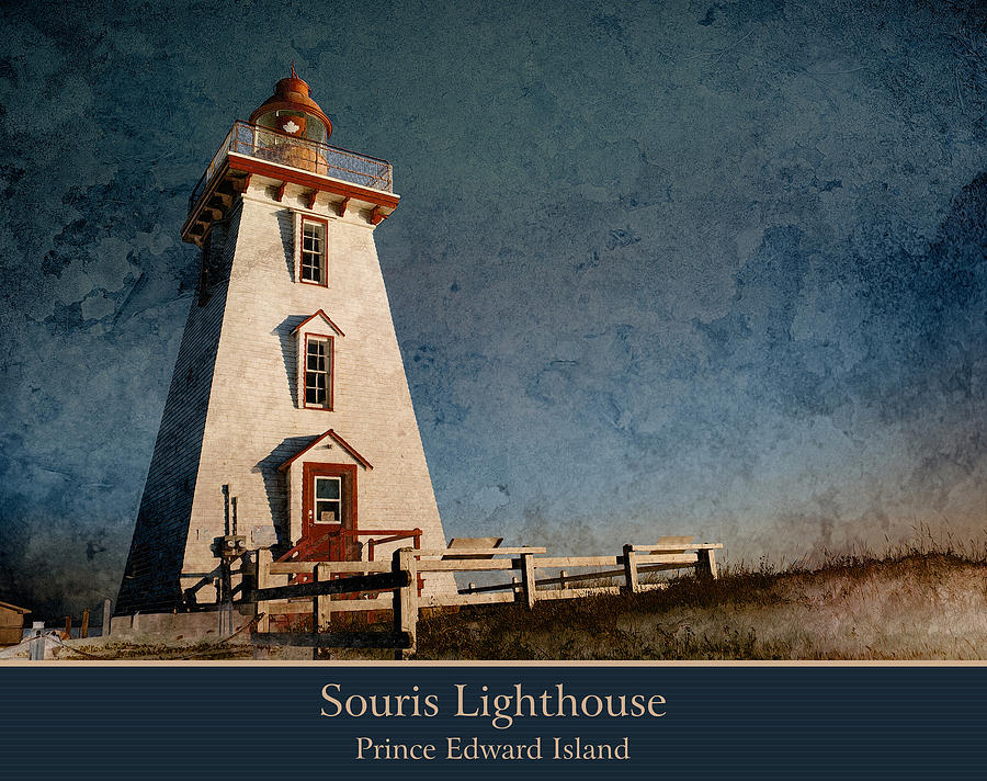 Lighthouse Photograph - Souris Lighthouse 2 by WB Johnston