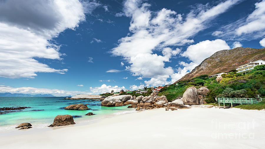 South African beach landscape Photograph by Anna Om