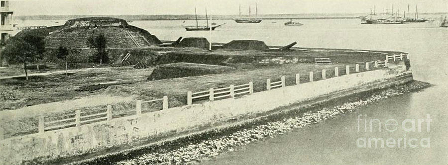 South Battery Seawall Photograph