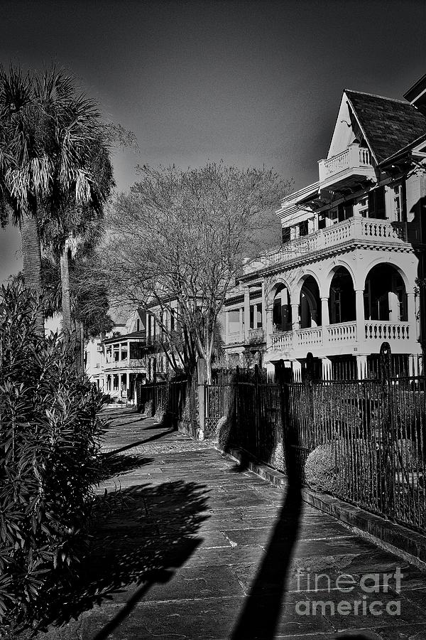 South Battery Street Bnw Photograph by Skip Willits