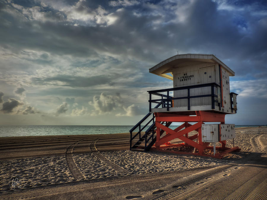 Miami Photograph - South Beach Lifeguard Station 004 by Lance Vaughn