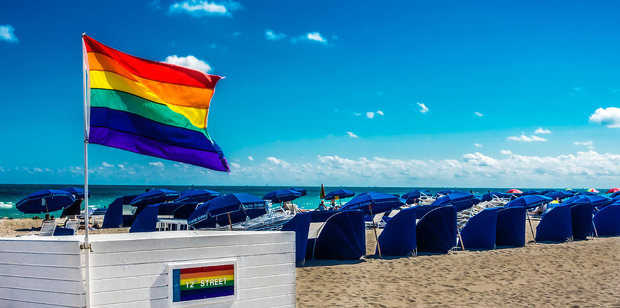 South Beach Pride Photograph by Melinda Ledsome