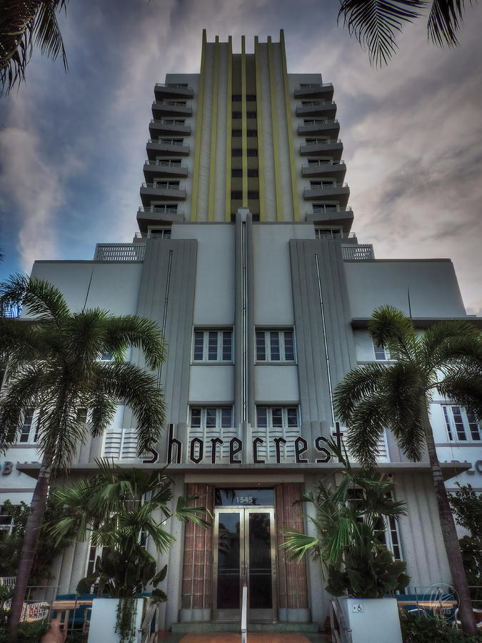 South Beach - Shorecrest Hotel 001 Photograph by Lance Vaughn