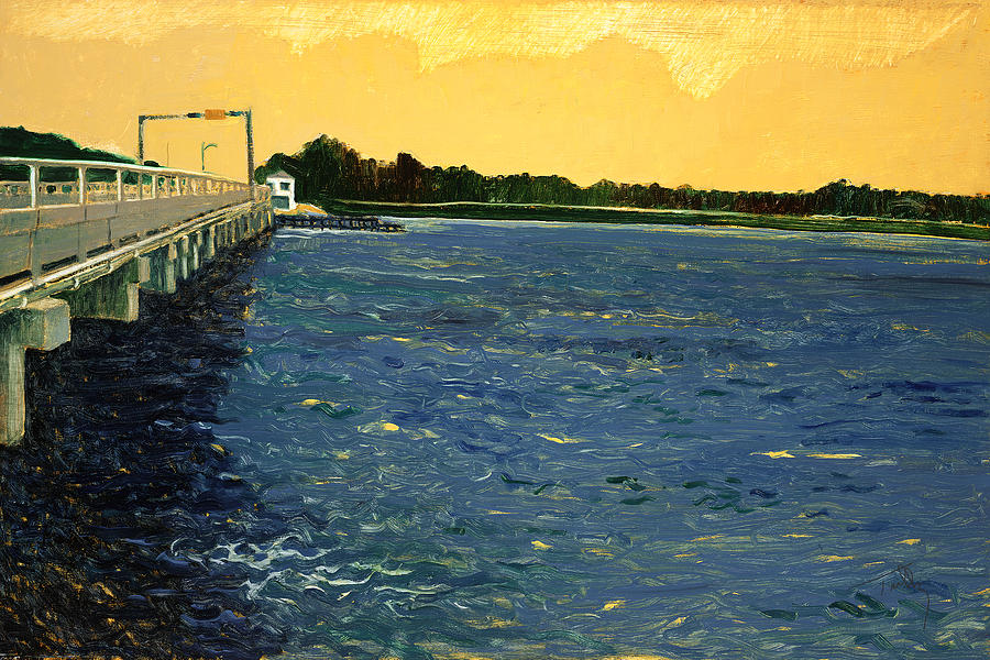 South Bridge Painting by Thomas Tribby