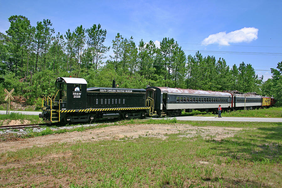 South Carolina Railroad Museum 2004 Color Photograph by Joseph C Hinson ...