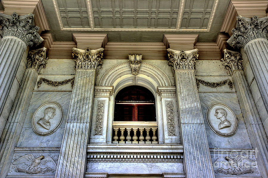 South Carolina State House Detail Photograph by Michael Eingle