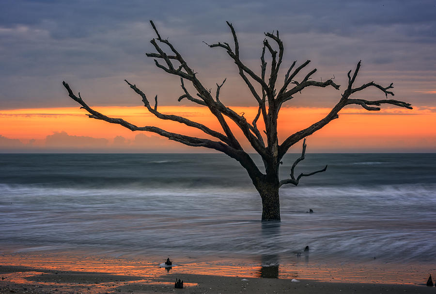 Beach Photograph - South Carolina Sunrise by Rick Berk