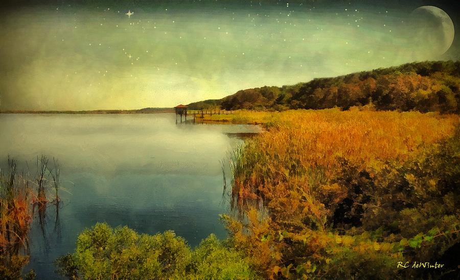 South Carolina Sunset Painting by RC DeWinter