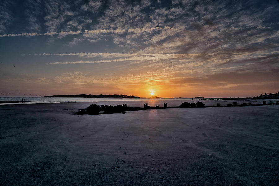 South Caroline Sunset Photograph by Tom Singleton
