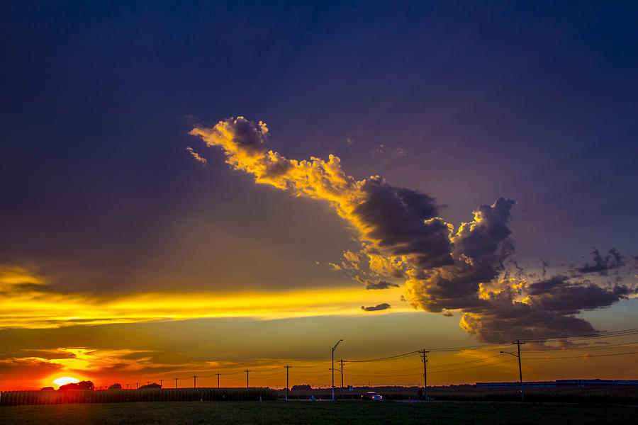 South Central Nebraska Sunset 006 Photograph by NebraskaSC
