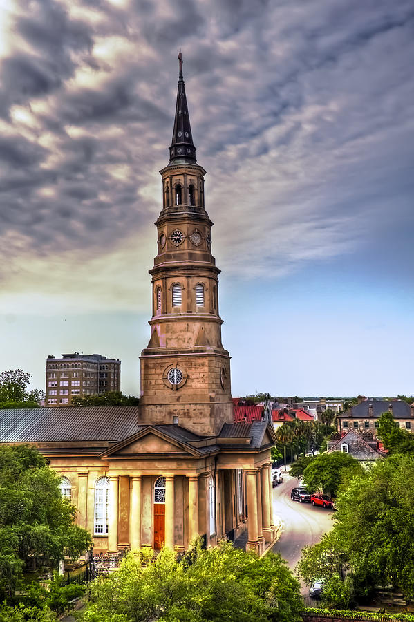 Architecture Photograph - South Charleston Skyline by DCat Images