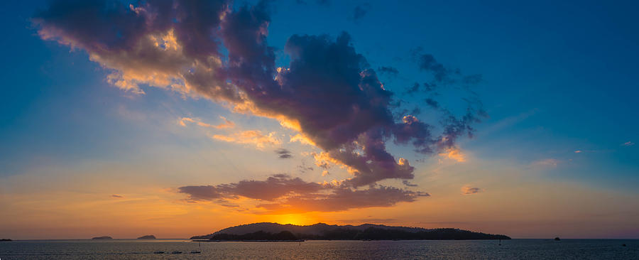 South China Sea Sunset Photograph by Judith Barath