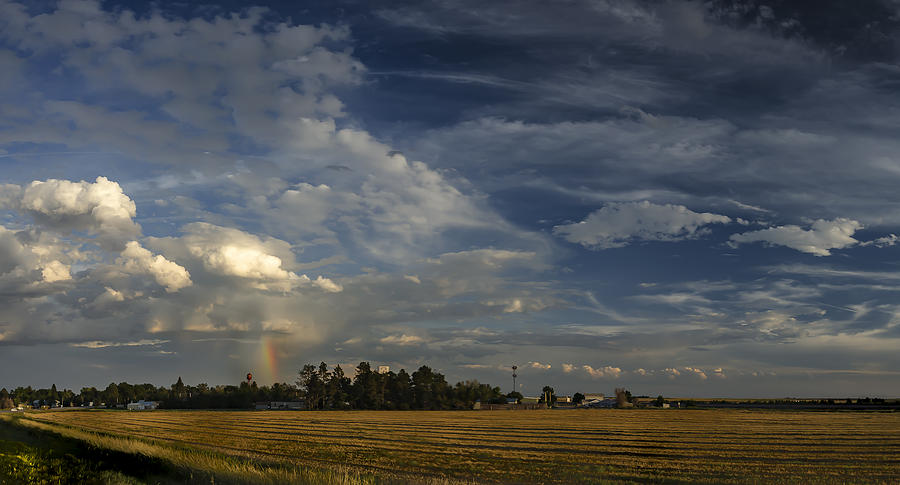 South Dakota Rainbow Photograph by Rick Mosher