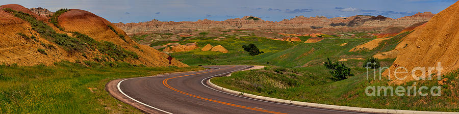 South Dakota Scenic Drive Photograph by Adam Jewell
