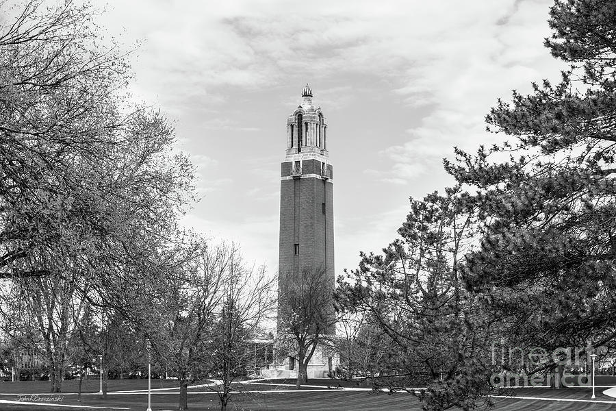 South Dakota State University Coughlin Campanile Photograph by University Icons