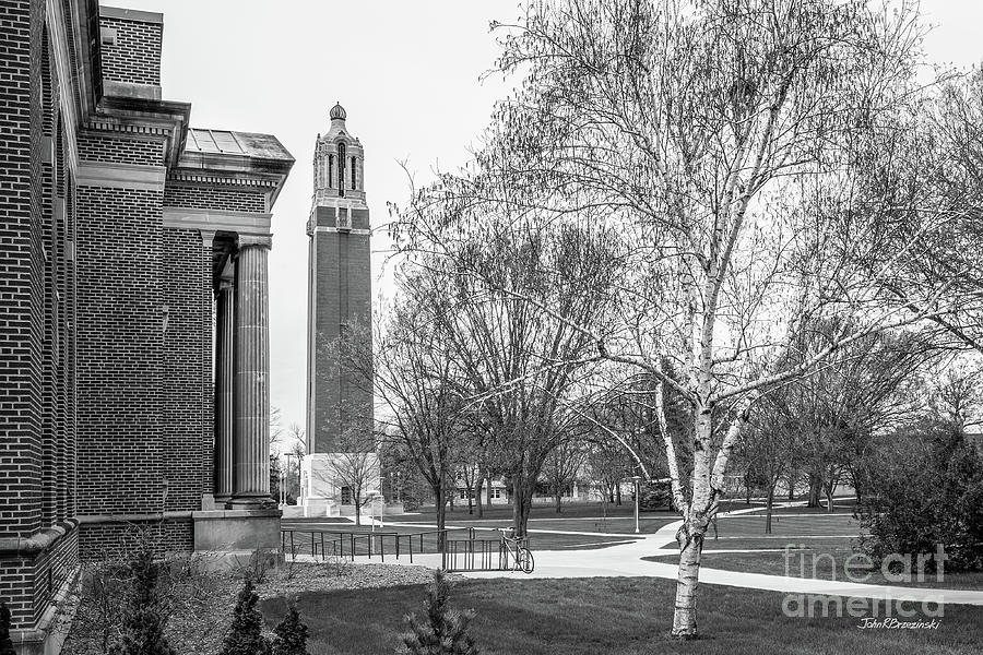 South Dakota State University Companile Photograph by University Icons