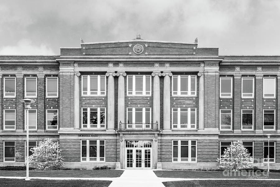 South Dakota State University Merrill Hall Entry Photograph by University Icons