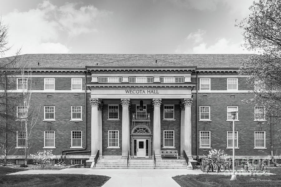 South Dakota State University Wecota Hall Photograph by University Icons