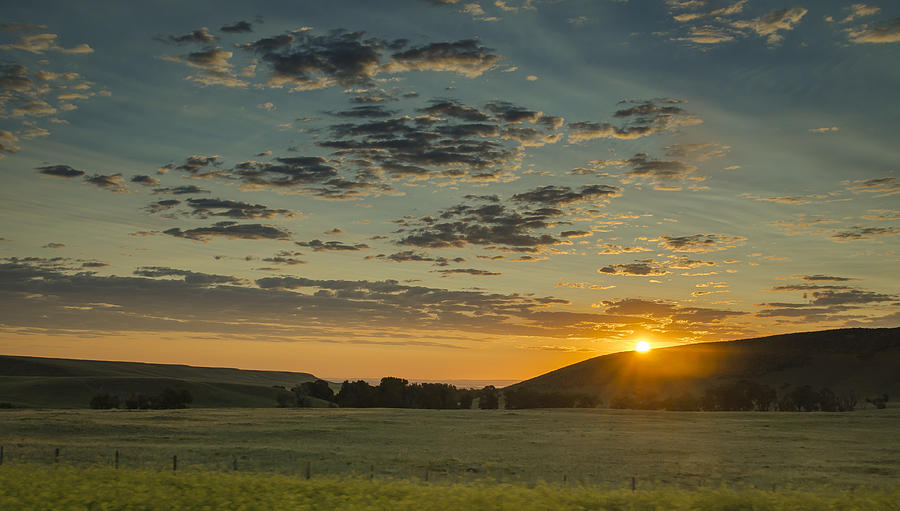 South Dakota Sunset Photograph by Rick Mosher
